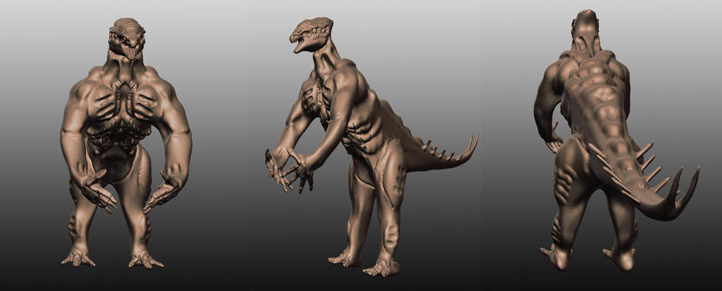 Deviantart Alien Types Alien type creature by sculptrismainia on DeviantArt