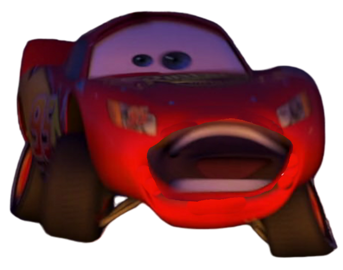 Lightning McQueen Happy Funny Face Png by ELYADENCRACK on DeviantArt