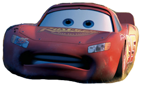 Lightning McQueen Running/Scream/Shocked/Scared