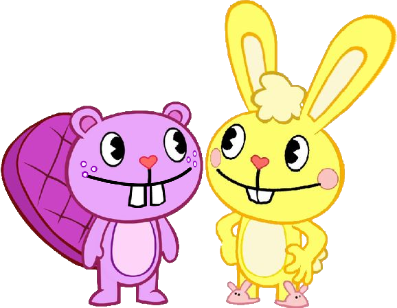 Happy Tree Friends Cuddles and Toothy Png by ELYADENCRACK on DeviantArt
