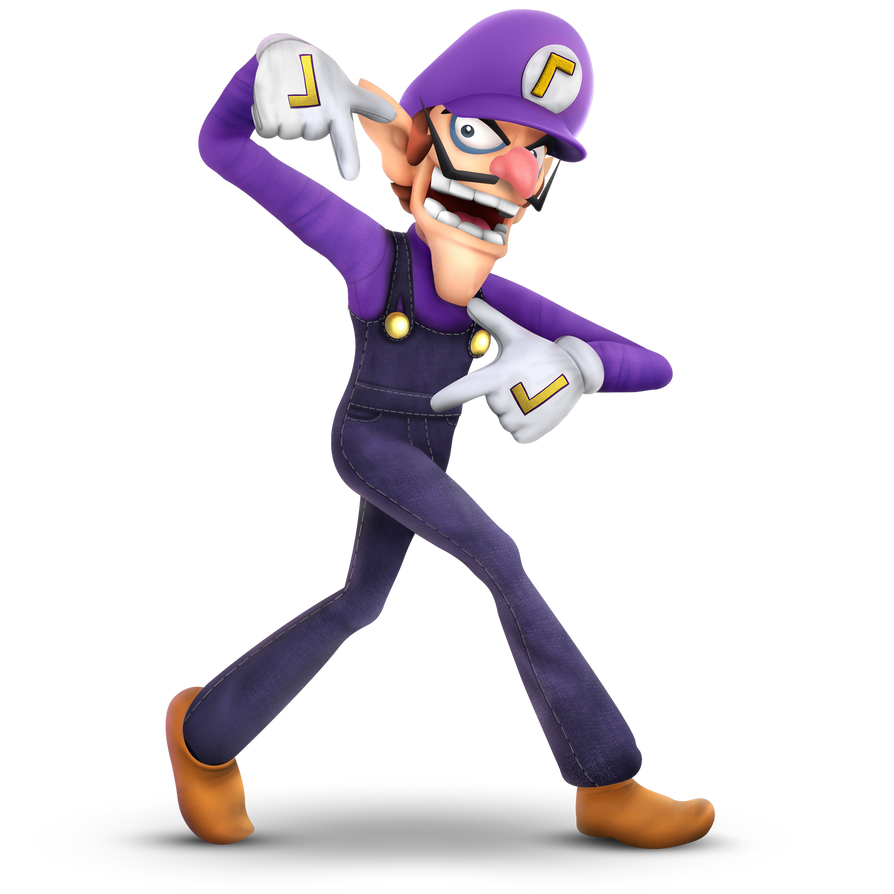 Waluigi Png 7 By ELYADENCRACK On DeviantArt waluigi-png-7-by-elyadencrack-on-deviantart
