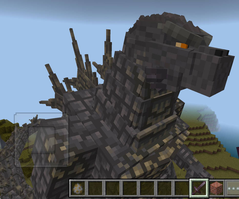 Godzilla -1 in Minecraft by Godzillaisking246 on DeviantArt