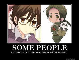 Haruhi And China In All Their Androgynousness