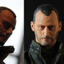 Jean Reno sculpt painted