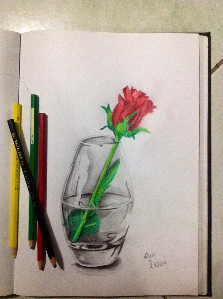 Pencil Color (Hand Drawing) by notheroeszero on DeviantArt