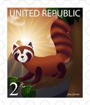 Legend of Korra - Pabu Stamp by Ski-0