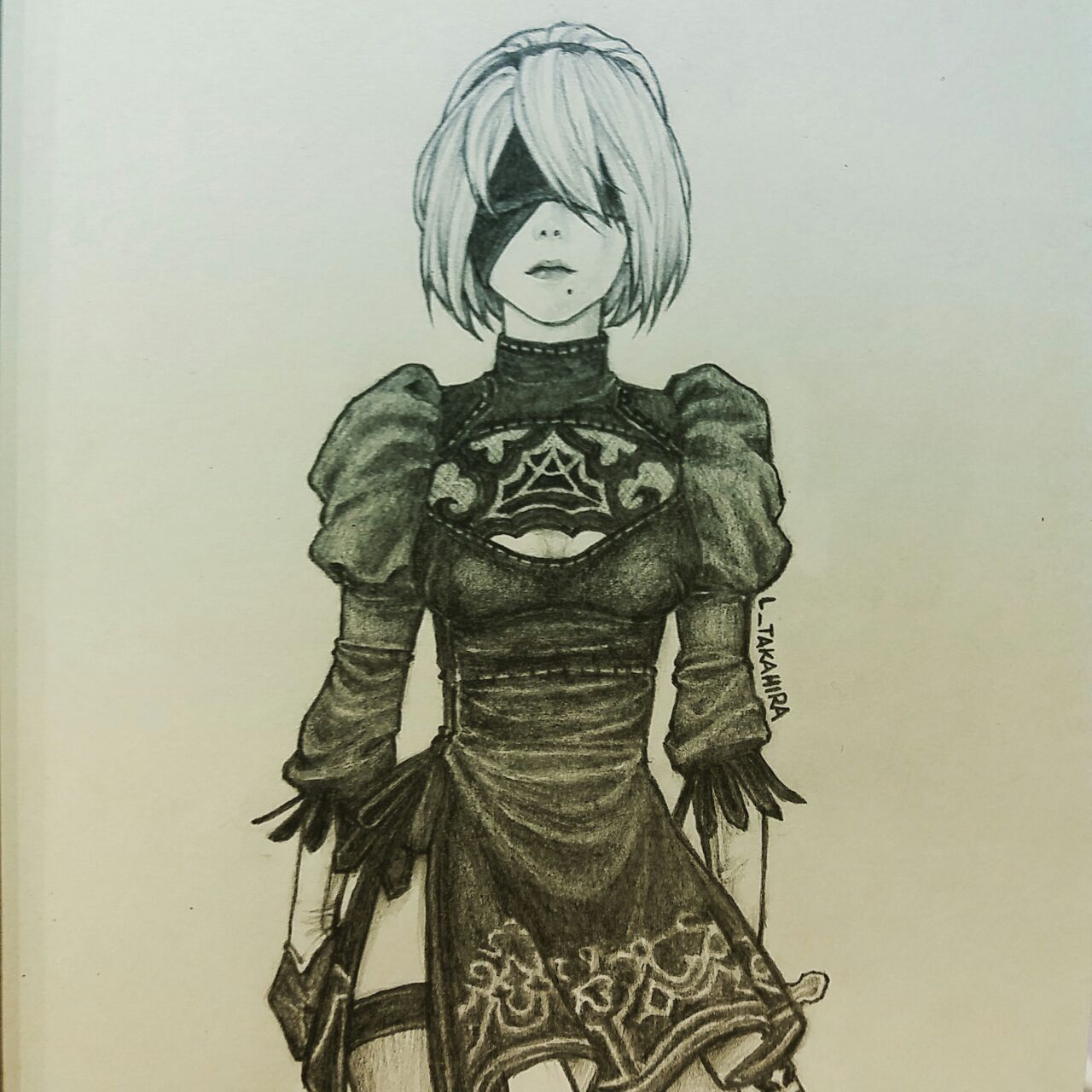 YoRHa No.2 Type B (2B) by ltakahira on DeviantArt