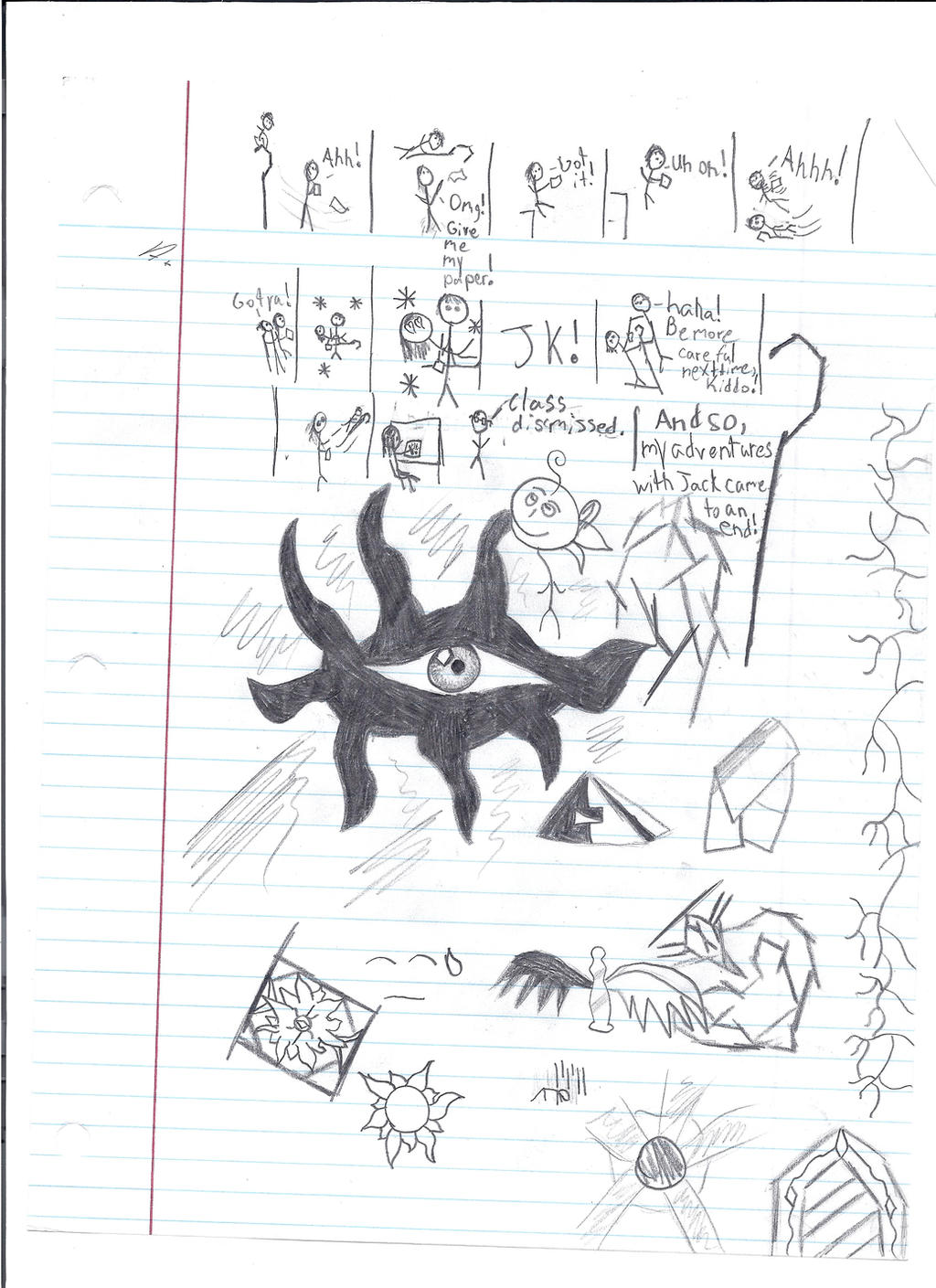 Random Psychology Doodles (Includes Jack Frost!)
