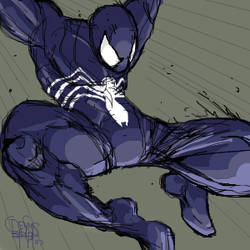 Symbiote suit Spiderman