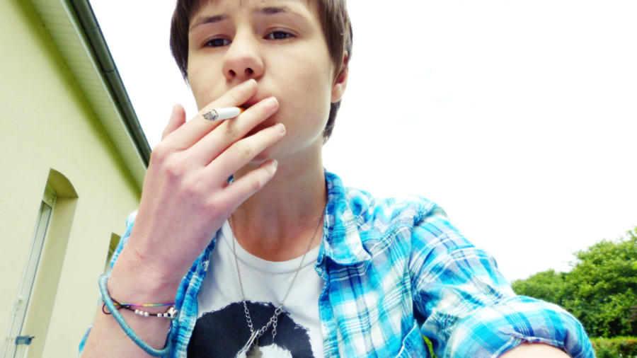 Hioshiru Sticker Smoking cigarette by Hirsou on DeviantArt