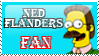 Ned Flanders Stamp