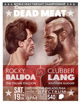 Rocky Balboa vs Clubber Lang.