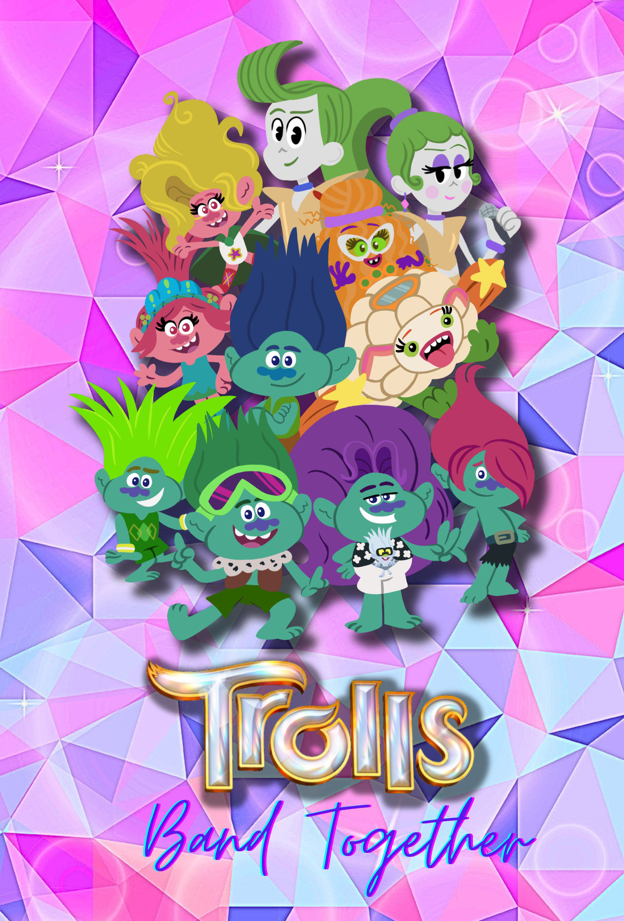 Color Poster Trolls Band Together By Kittyball23 On DeviantArt color-poster-trolls-band-together-by-kittyball23-on-deviantart
