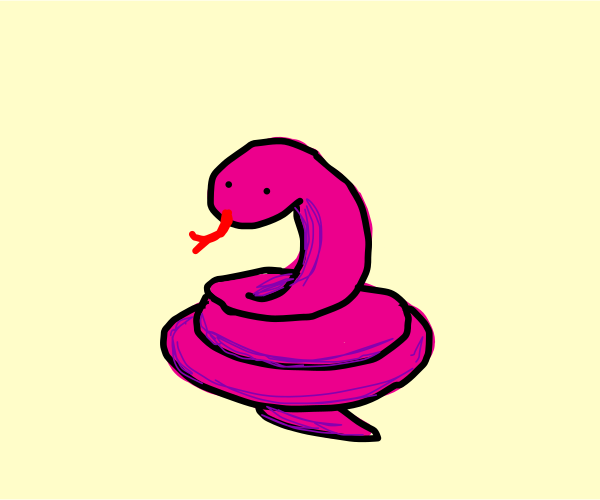 Pink Animation Snake Pink Snake by Kittyball23 on DeviantArt