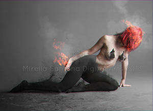 GIRL ON FIRE by MirellaSantana