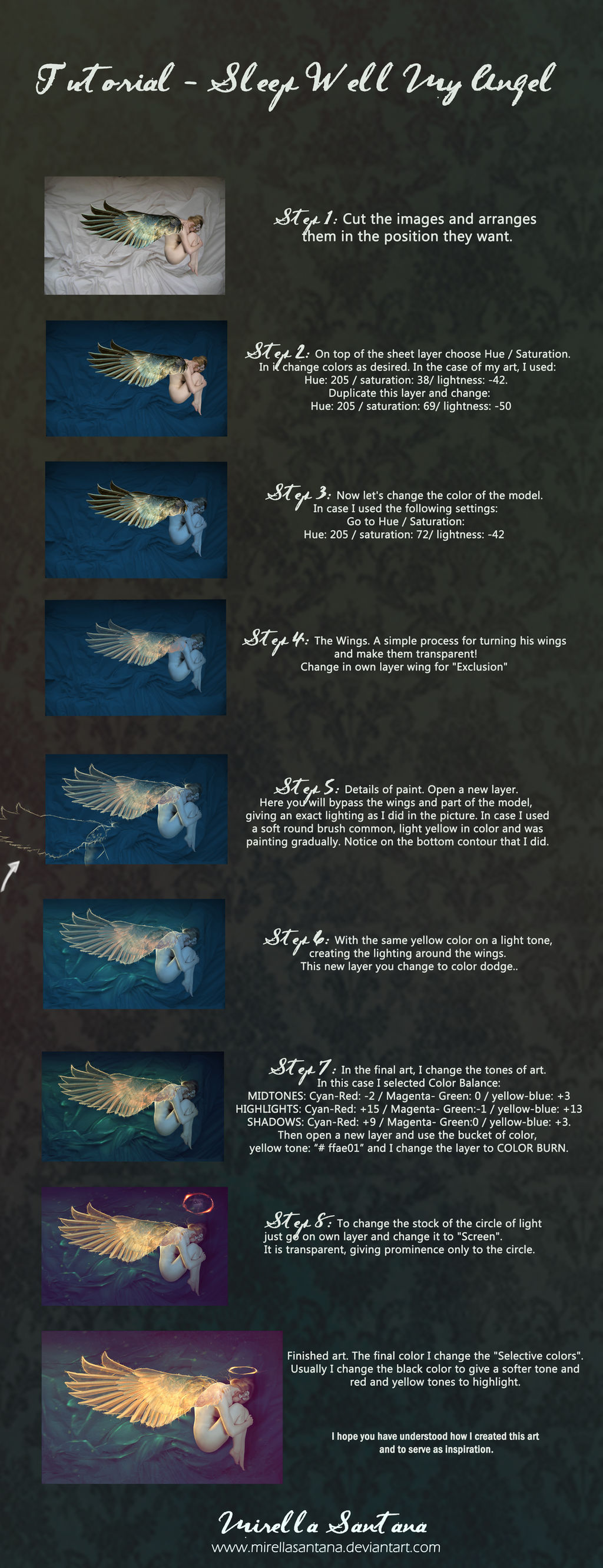 Tutorial Sleep Well My Angel