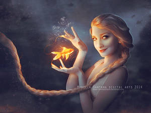 Elsa and Goldfish (version)