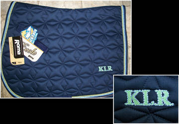 Personalized Saddle Pad