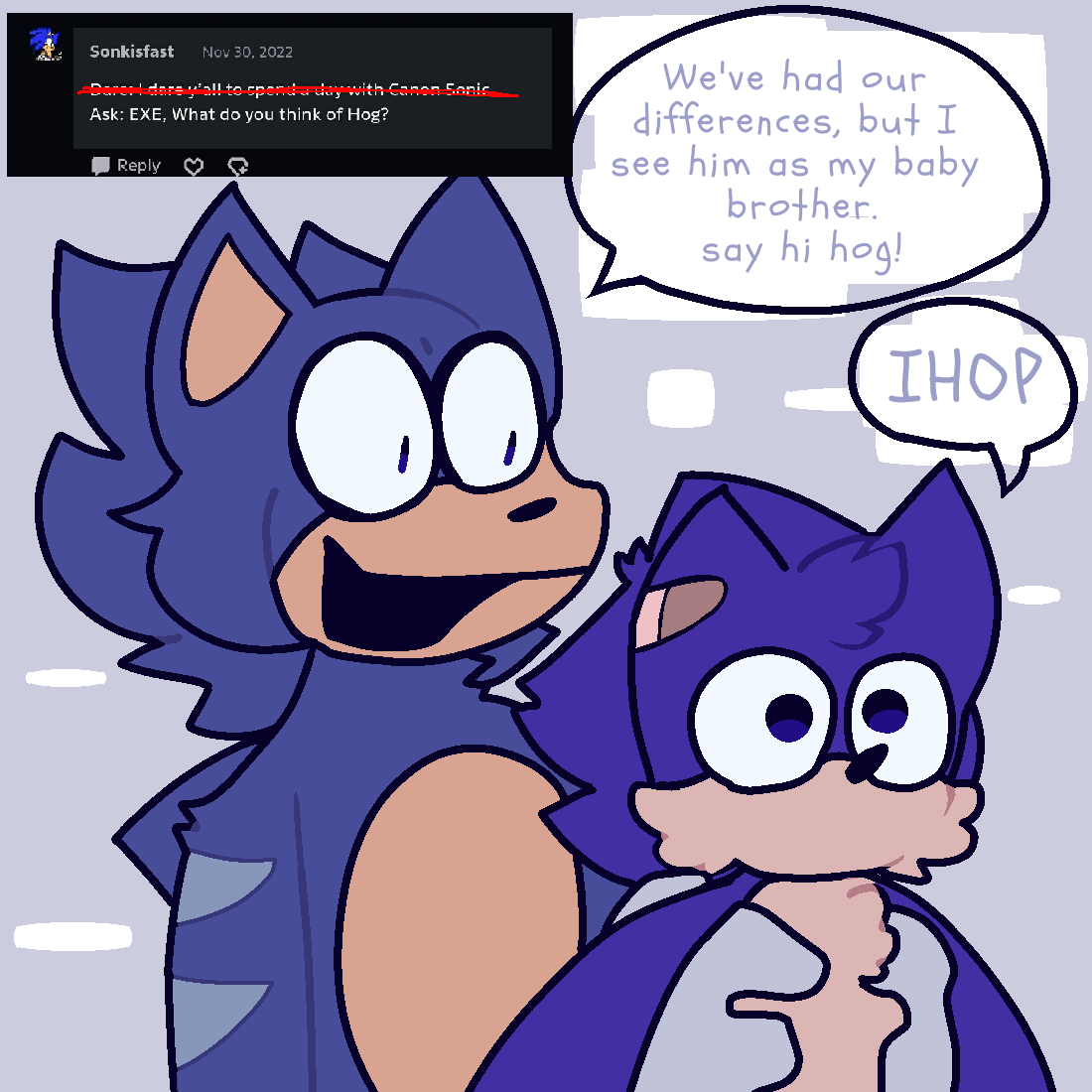 The Canonical Sonic.EXE by Fernanmemes on Newgrounds