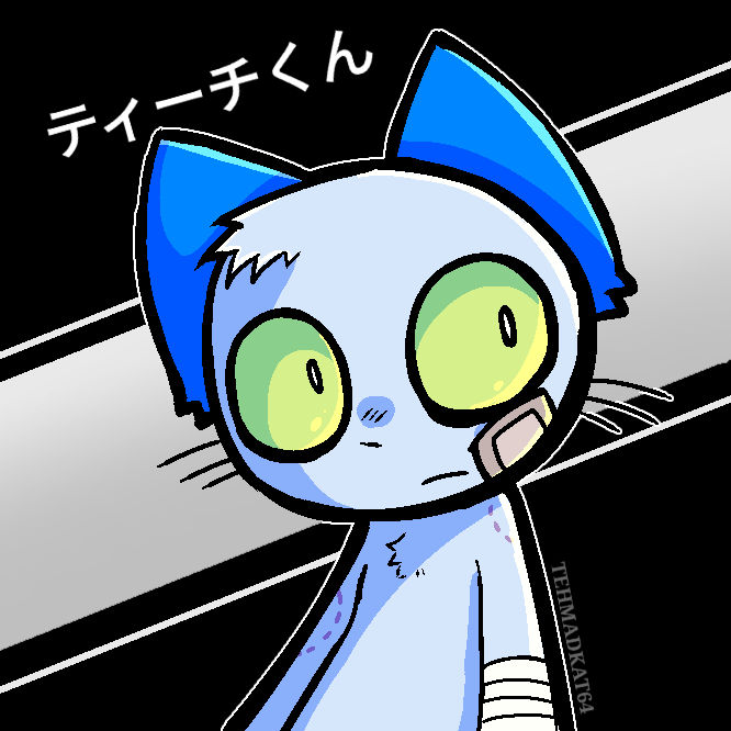 Teched Cat teach the cat by TehMadKat64 on DeviantArt