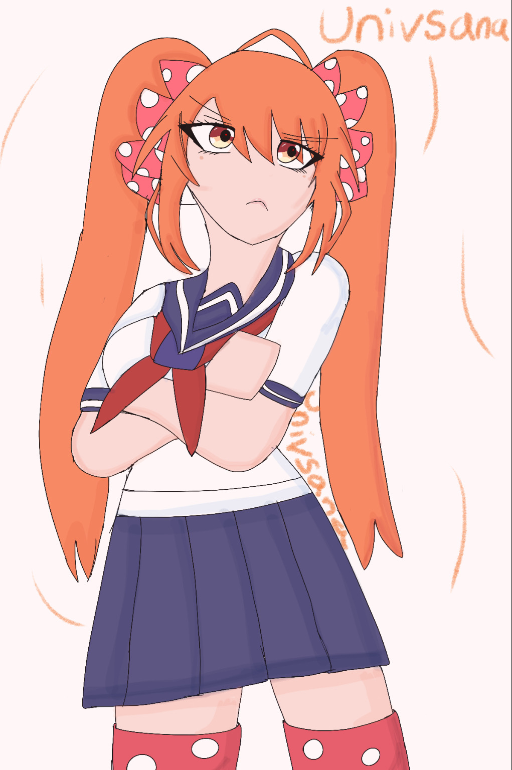 Osana Najimi by dimdimensions on DeviantArt  Yandere simulator, Yandere  girl, Yandere simulator characters