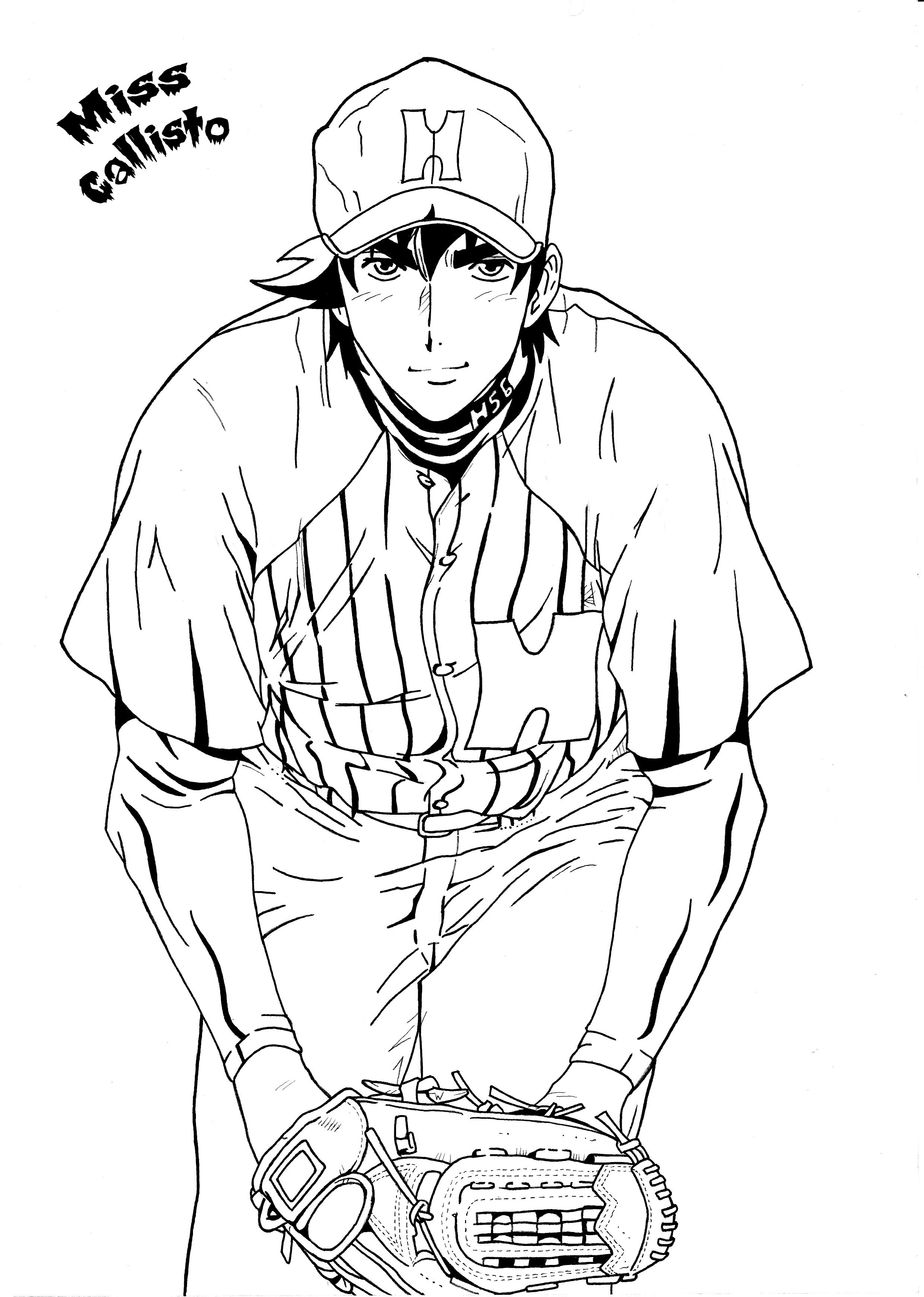 Honda Shigeno Goro in 2023  Baseball anime, Anime, Major baseball