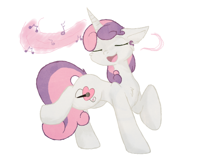 +MLP:DB - Sweetie melody+