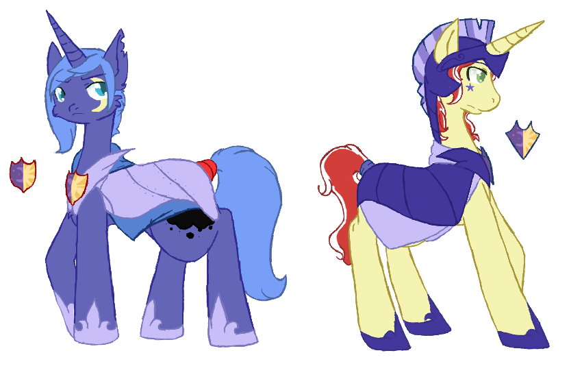 +MLP:DB - Headcaon- Luna and Flim+