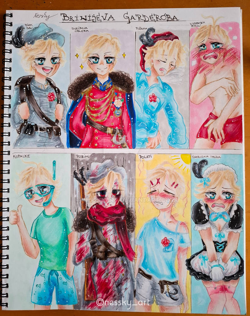 Ant Oc Robe My OC's wardrobe by nesskyart on DeviantArt