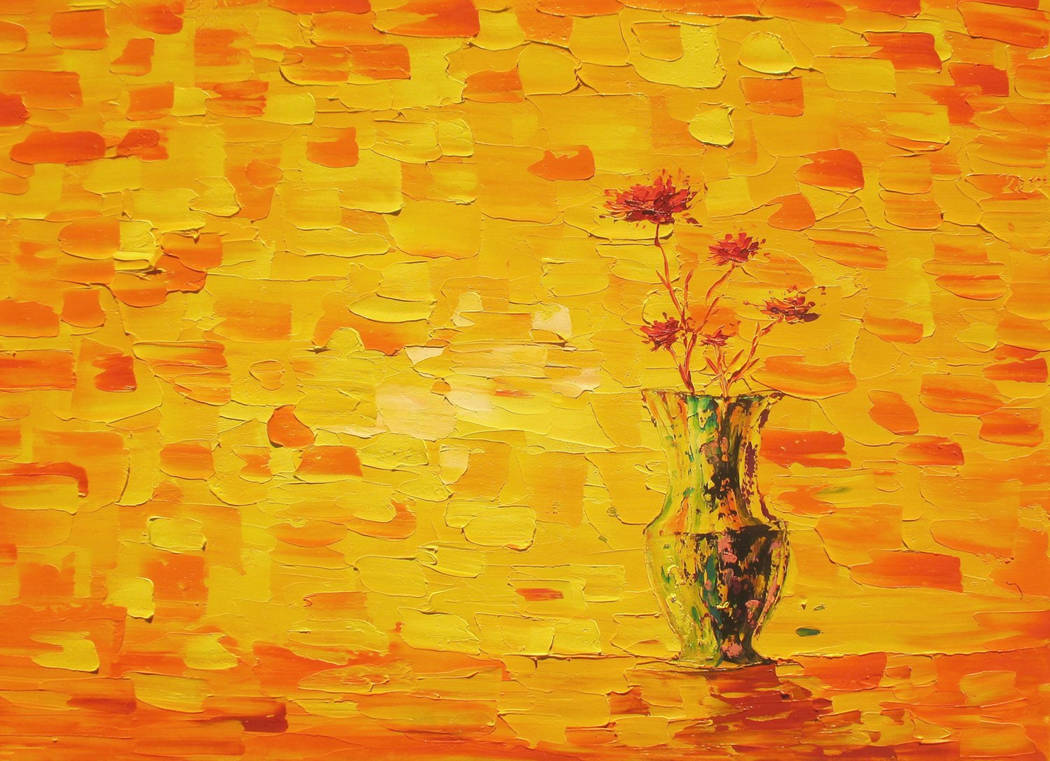 Bouquet on Bright Mosaic by Loo1Cool Bouquet on Bright Mosaic by Loo1Cool