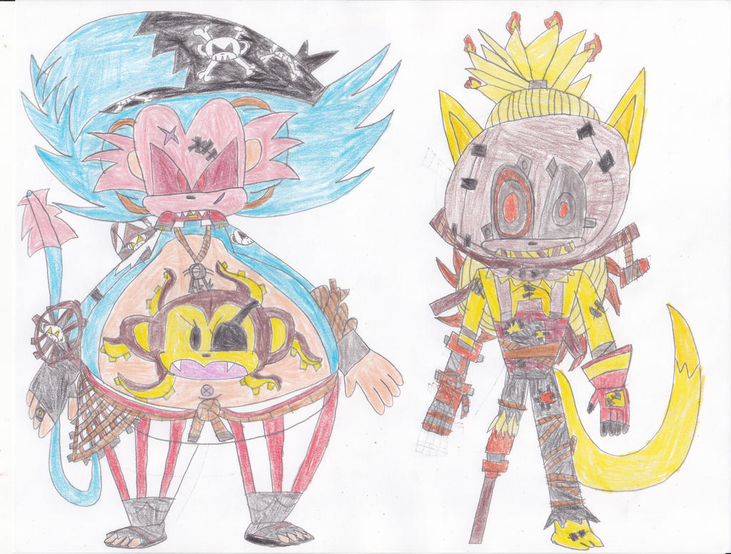 seamonkey and scarefox in overwatch by KingThunderEmperor on DeviantArt