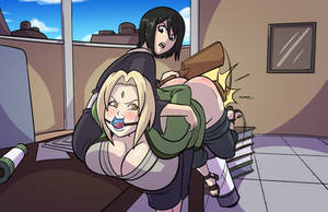 Tsunade Spanked