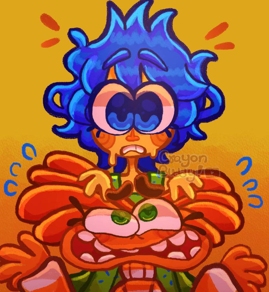 Joy And Anxiety By Crayonbuddy On DeviantArt joy-and-anxiety-by-crayonbuddy-on-deviantart