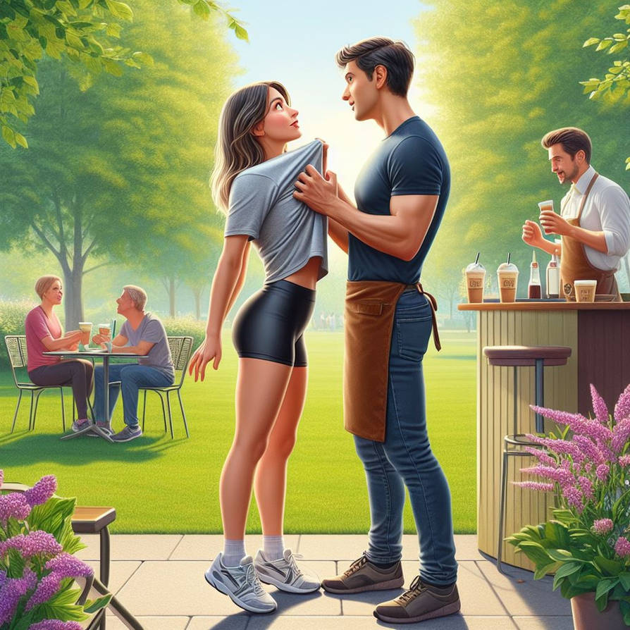 Romantic pull by ShirtGrabbing on DeviantArt