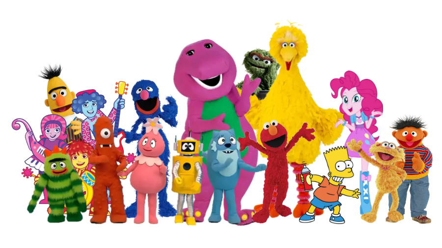 Sesame Street AU Characters (PNG) by st103966 on DeviantArt