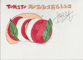 Tomato Mozzarella Toast