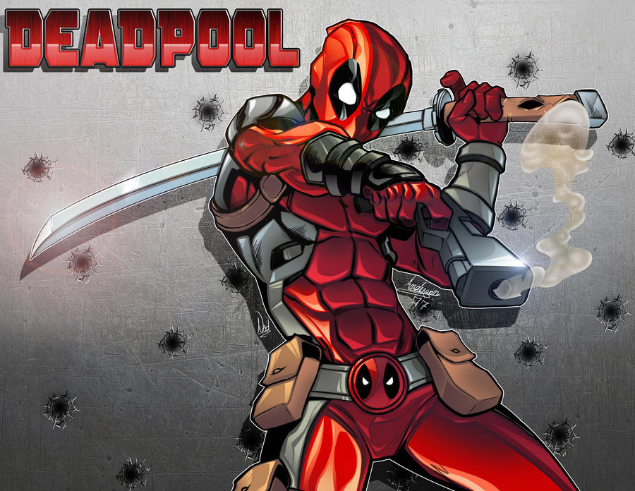 Deadpool - Color by Anderson-07 on DeviantArt