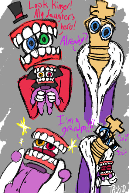 Kinger Being Ripped Grandpa Kinger by TRikiD on DeviantArt