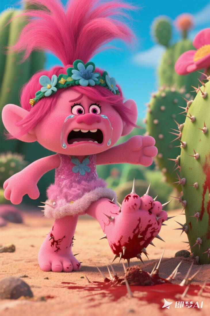 Trolls Queen Poppy Step On Cactus 2 By Tojiko2025 On DeviantArt trolls-queen-poppy-step-on-cactus-2-by-tojiko2025-on-deviantart