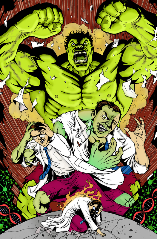 Hulk Transformation - Colors by timtilley on DeviantArt