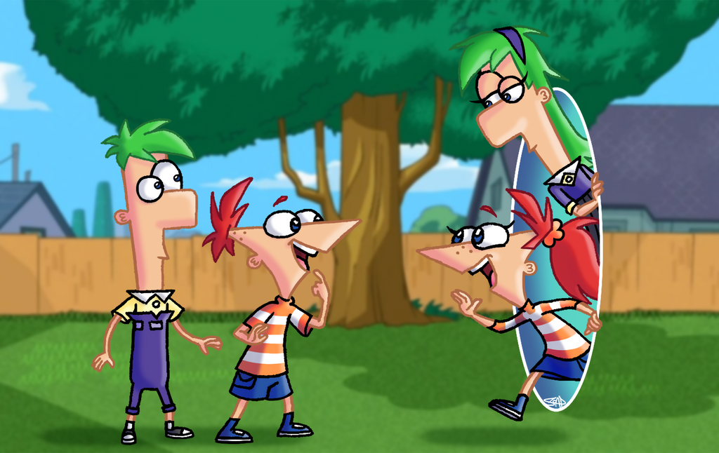Phineas E Ferb Deviantart Isabella Garcia Shapiro Phineas Flynn Ferb