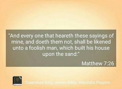 Matthew 7:26 by crossmaximus on DeviantArt