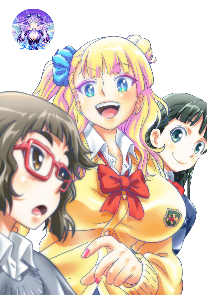 Oshiete! Galko-chan 04 Render