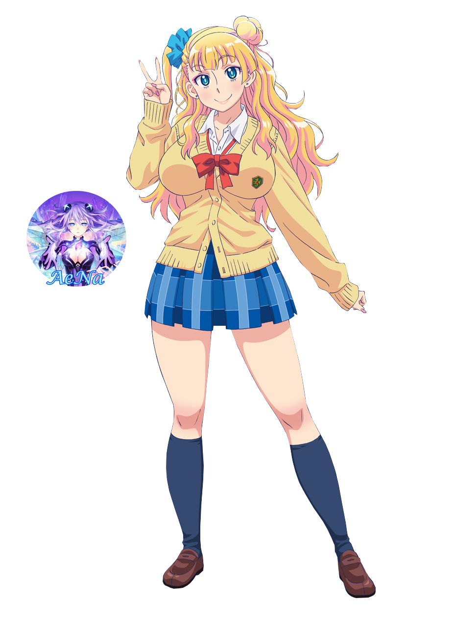 Oshiete! Galko-chan 07 Render