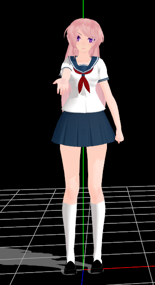 (MMD x Yan Sim) OC Model DL by CraftyCari on DeviantArt