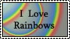 Rainbow Lover Stamp by ArizonaRed