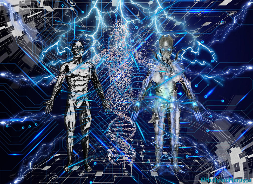 Human vs Machine by HollyHarpyja on DeviantArt