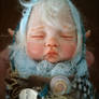 Fairy Baby in Blue close up