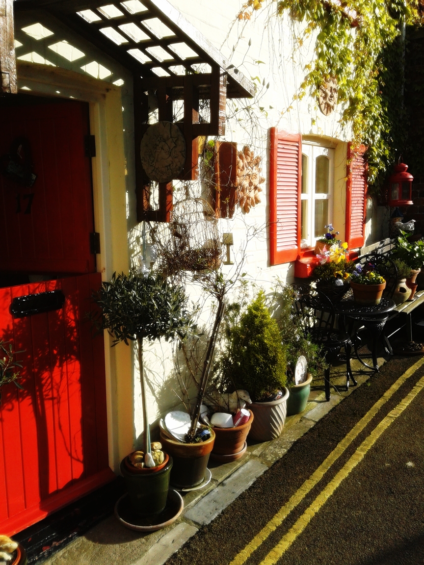 House on the street