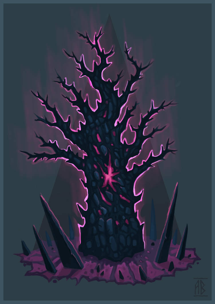Tree Mdark Dark tree by aleksandvagne on DeviantArt
